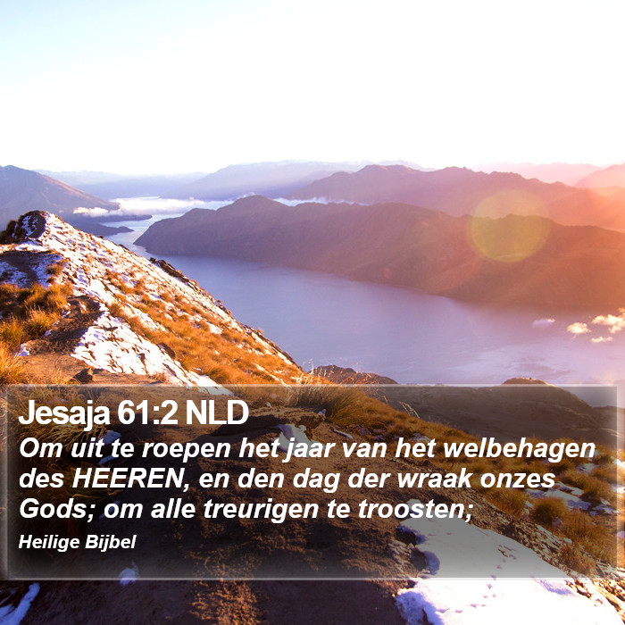 Jesaja 61:2 NLD Bible Study
