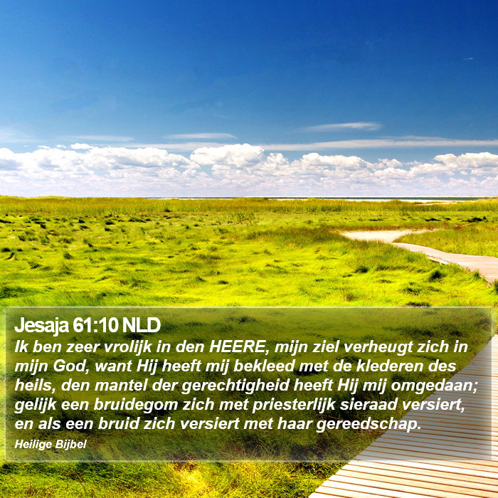 Jesaja 61:10 NLD Bible Study