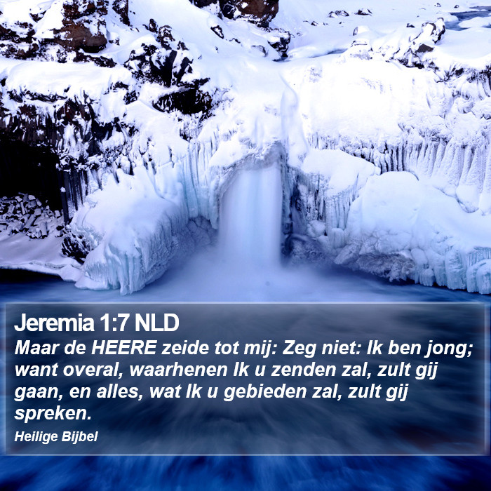 Jeremia 1:7 NLD Bible Study