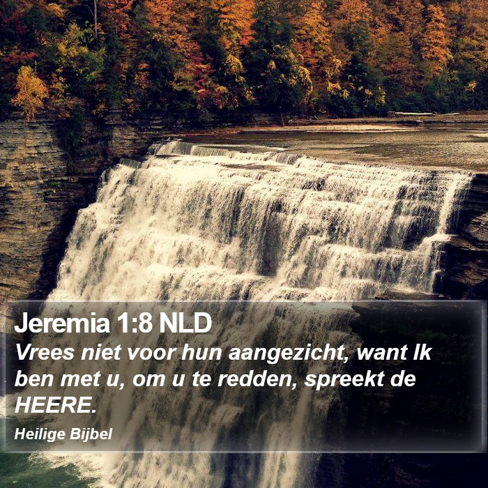 Jeremia 1:8 NLD Bible Study