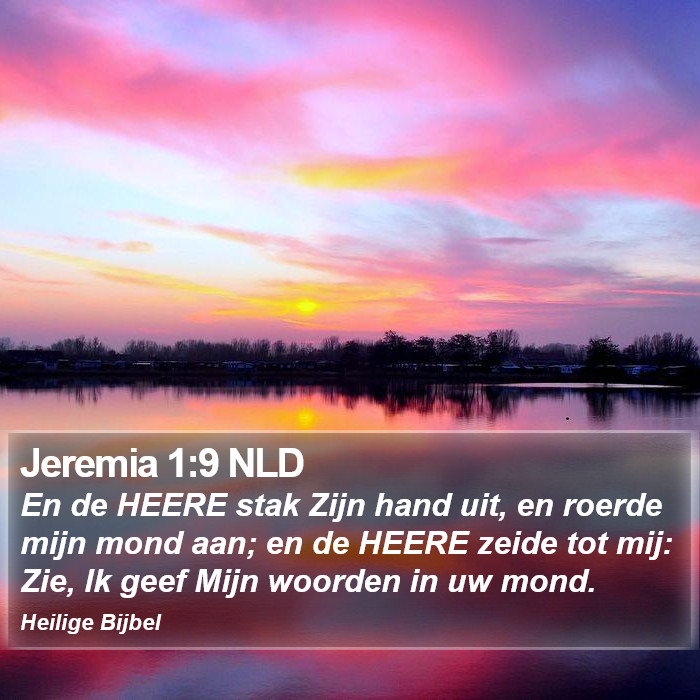 Jeremia 1:9 NLD Bible Study