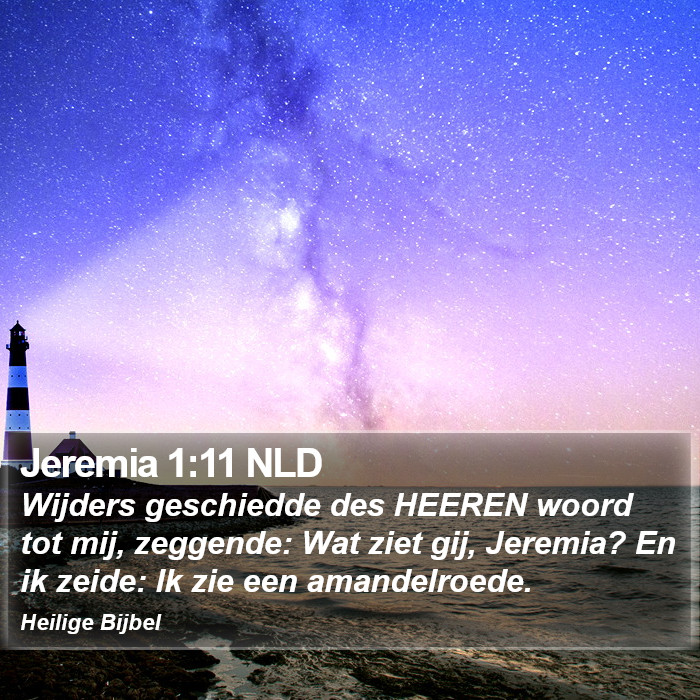 Jeremia 1:11 NLD Bible Study