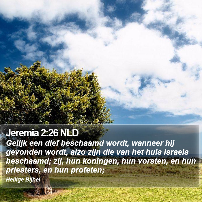 Jeremia 2:26 NLD Bible Study