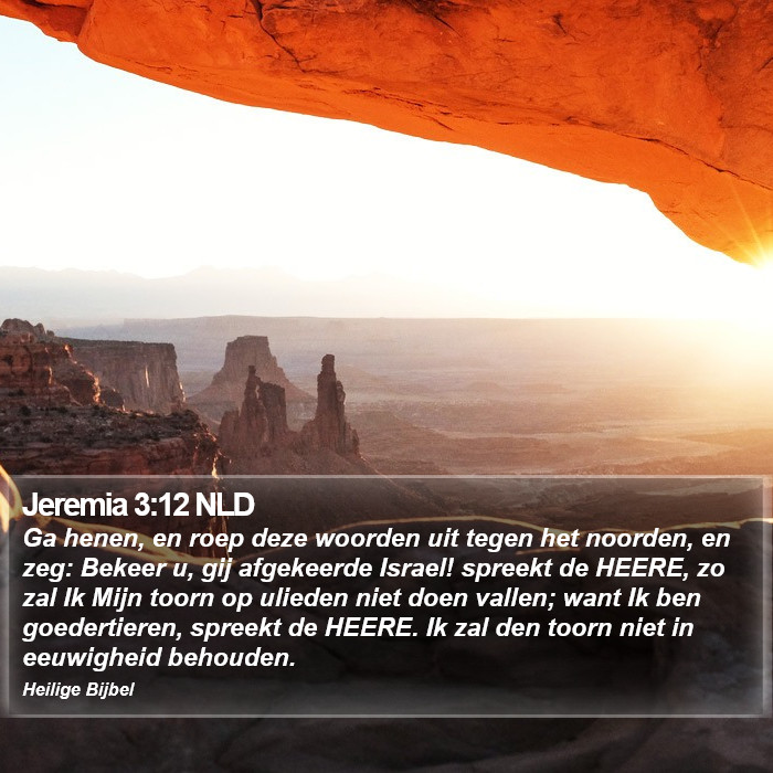 Jeremia 3:12 NLD Bible Study