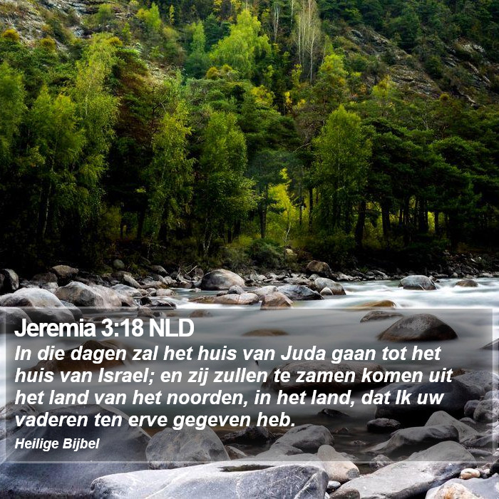 Jeremia 3:18 NLD Bible Study