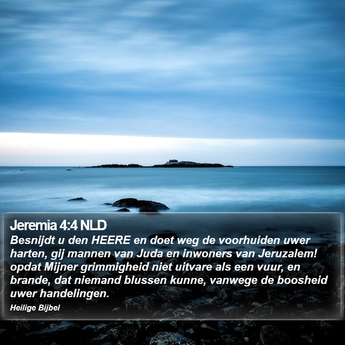 Jeremia 4:4 NLD Bible Study