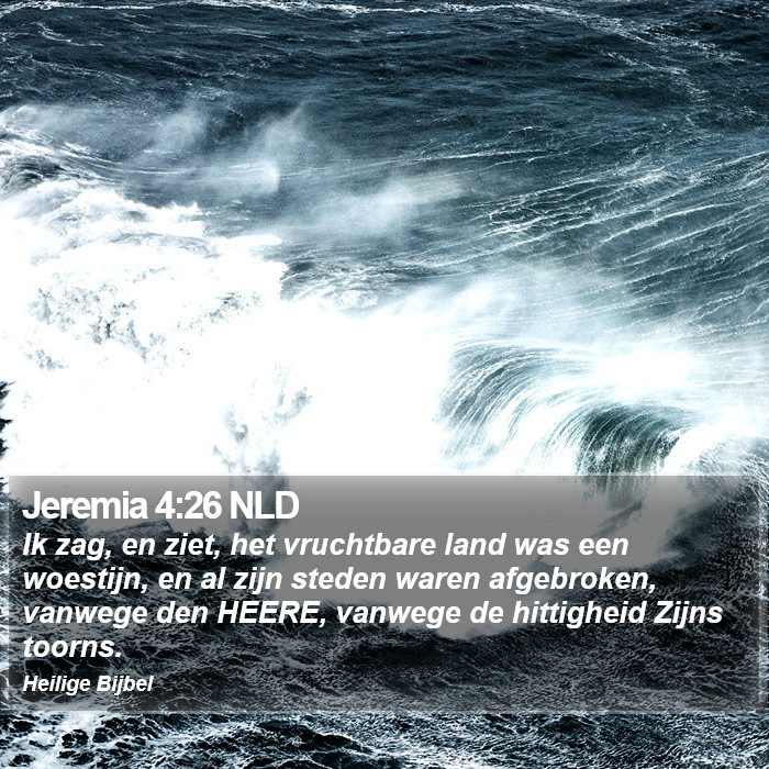 Jeremia 4:26 NLD Bible Study