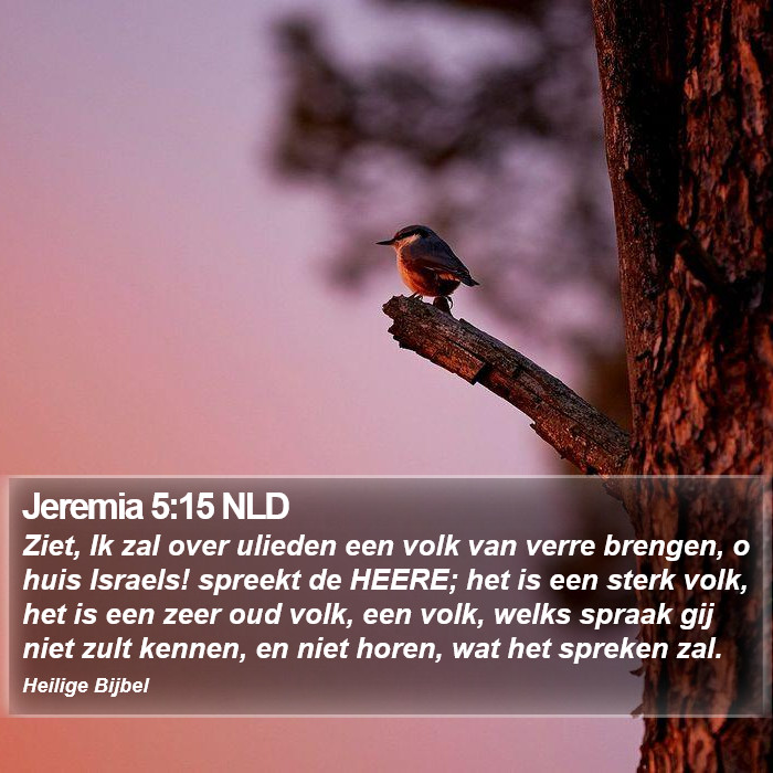 Jeremia 5:15 NLD Bible Study