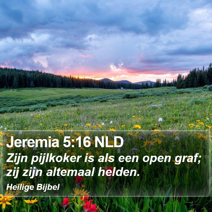 Jeremia 5:16 NLD Bible Study