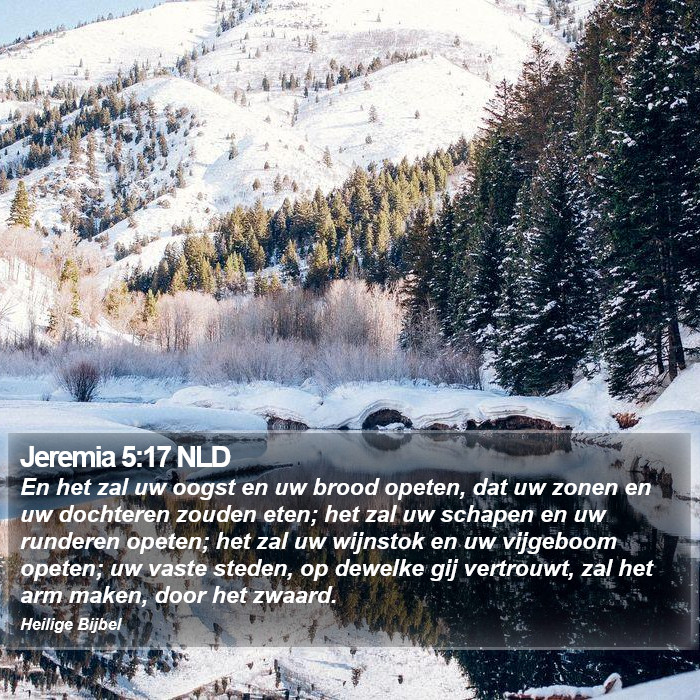 Jeremia 5:17 NLD Bible Study