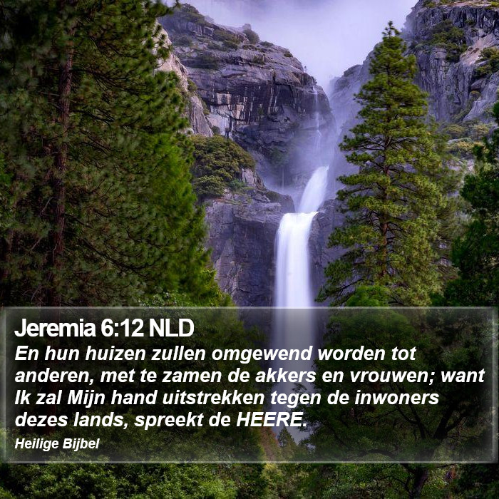 Jeremia 6:12 NLD Bible Study