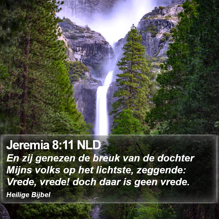 Jeremia 8:11 NLD Bible Study