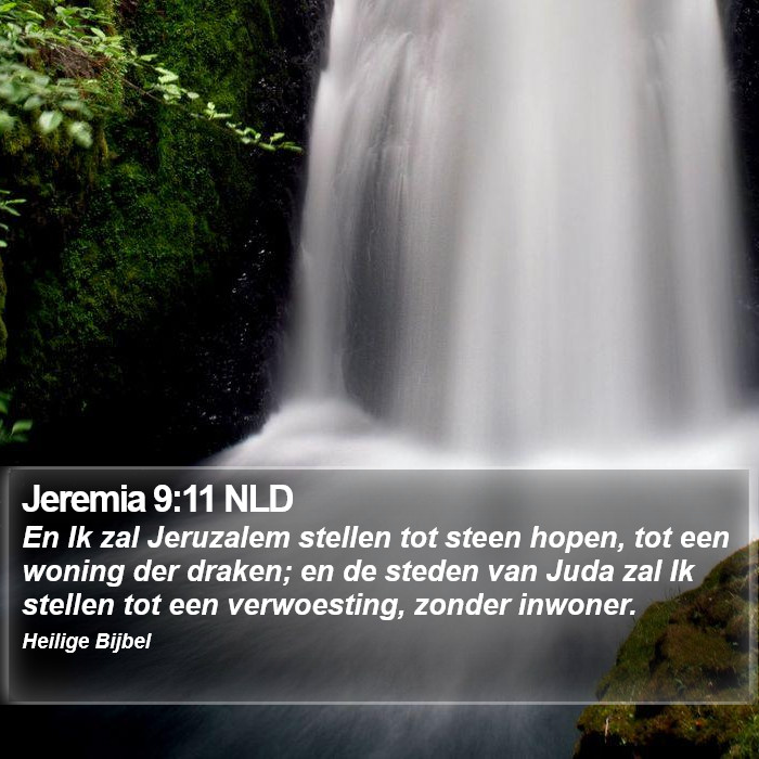 Jeremia 9:11 NLD Bible Study