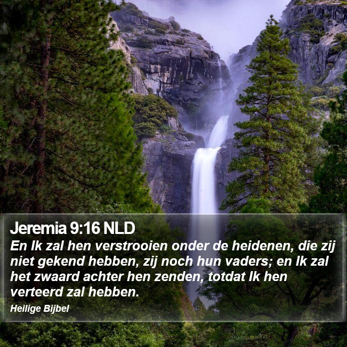 Jeremia 9:16 NLD Bible Study