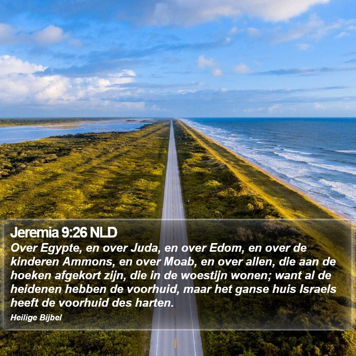 Jeremia 9:26 NLD Bible Study