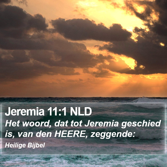 Jeremia 11:1 NLD Bible Study