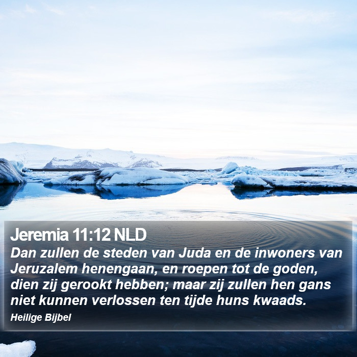 Jeremia 11:12 NLD Bible Study