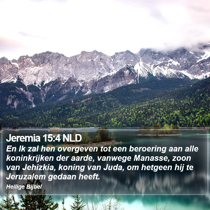 Jeremia 15:4 NLD Bible Study