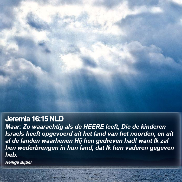 Jeremia 16:15 NLD Bible Study