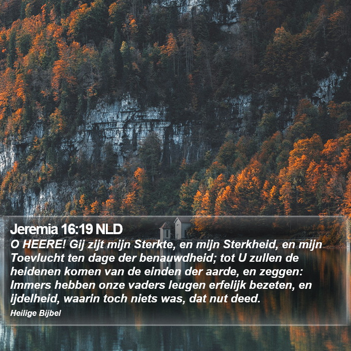 Jeremia 16:19 NLD Bible Study