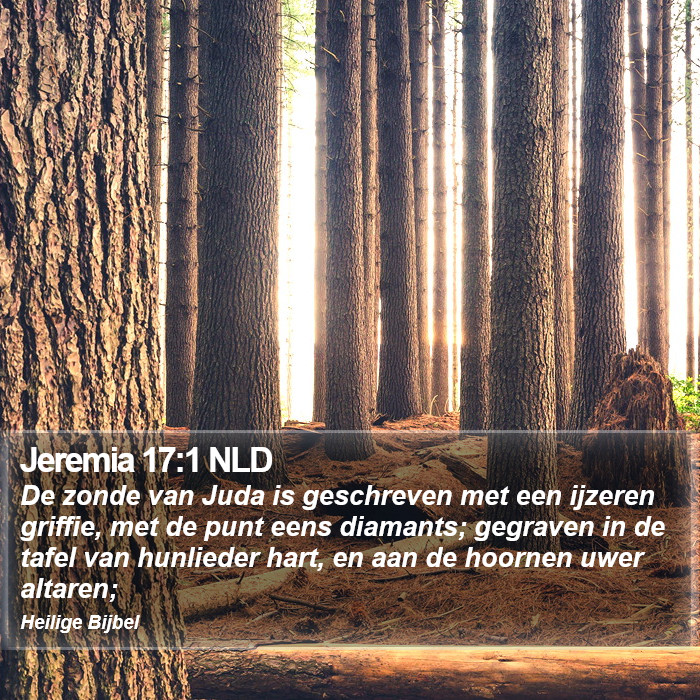 Jeremia 17:1 NLD Bible Study