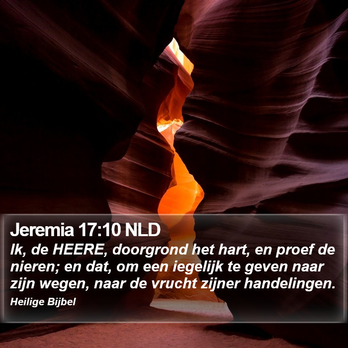 Jeremia 17:10 NLD Bible Study