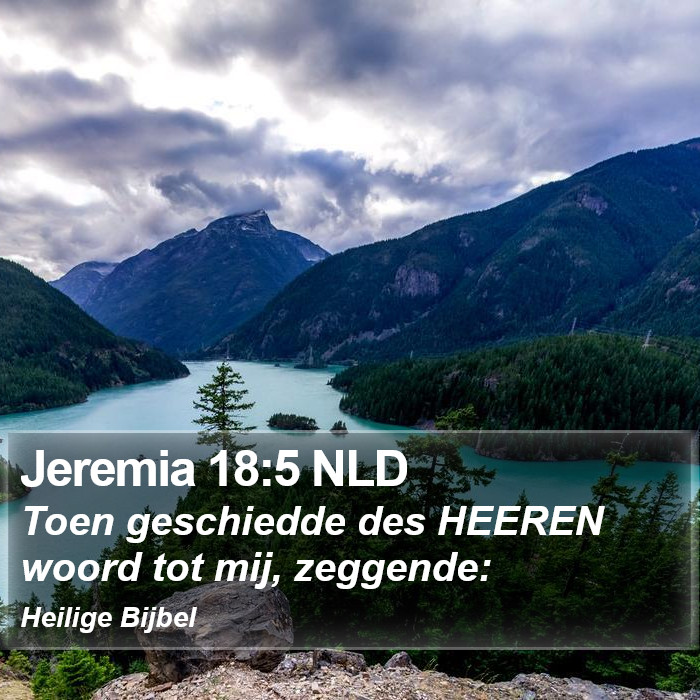 Jeremia 18:5 NLD Bible Study