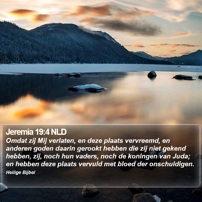 Jeremia 19:4 NLD Bible Study