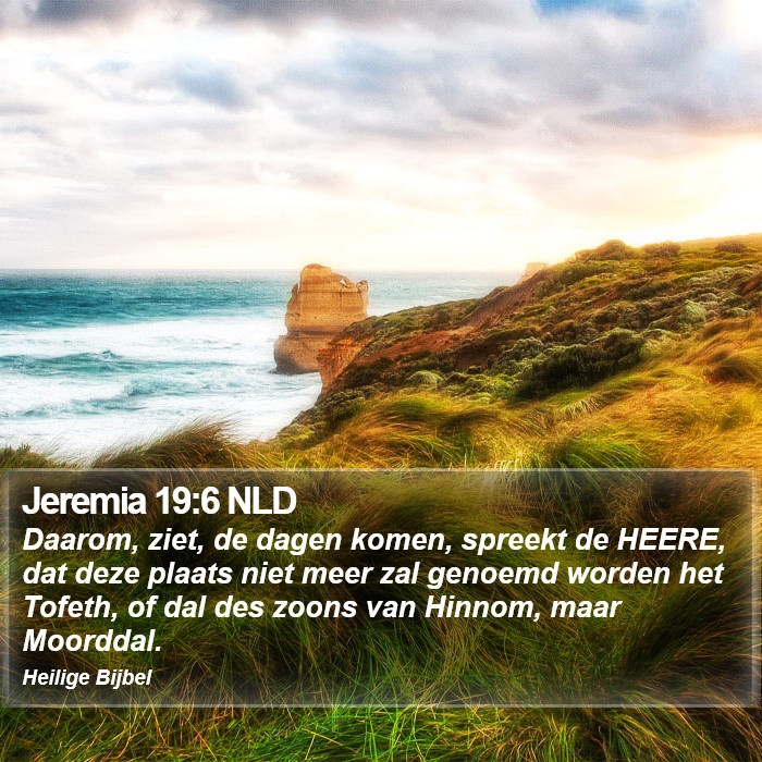 Jeremia 19:6 NLD Bible Study