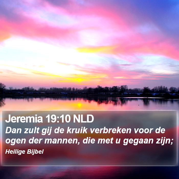 Jeremia 19:10 NLD Bible Study