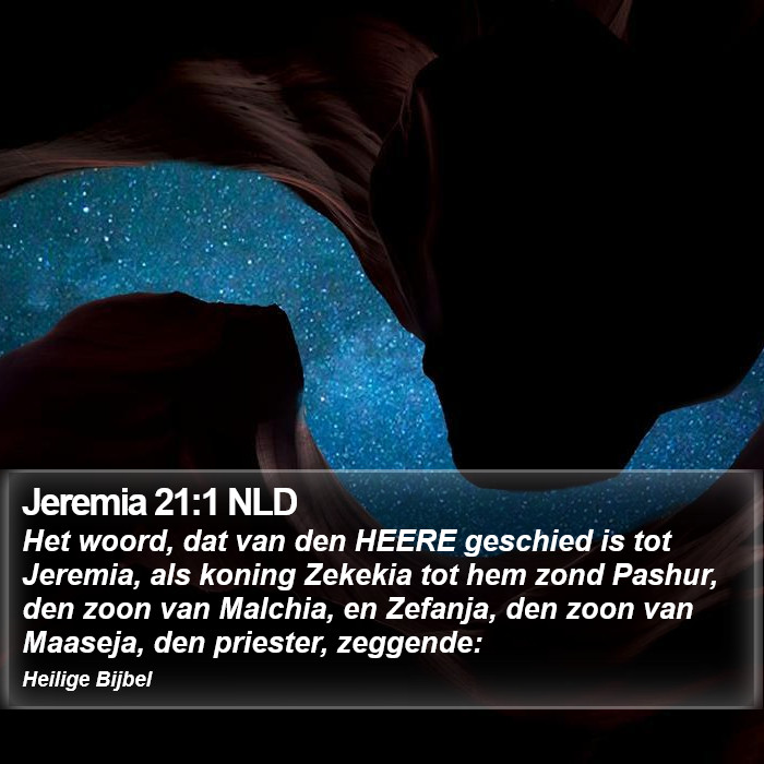 Jeremia 21:1 NLD Bible Study