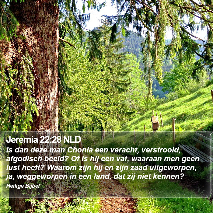 Jeremia 22:28 NLD Bible Study