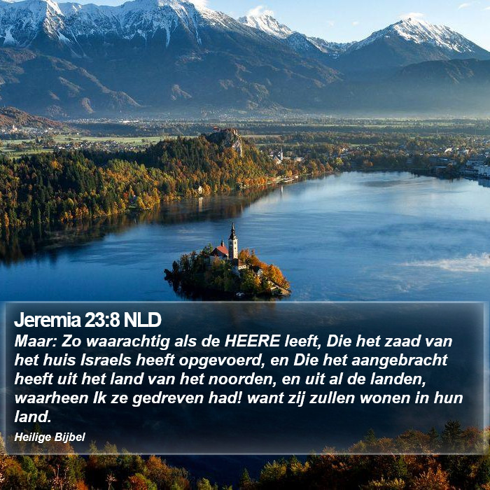 Jeremia 23:8 NLD Bible Study