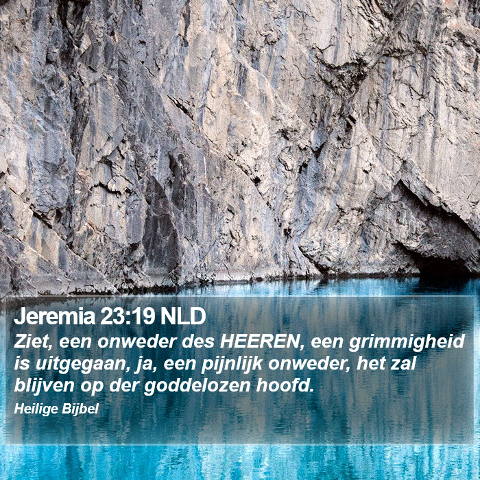 Jeremia 23:19 NLD Bible Study