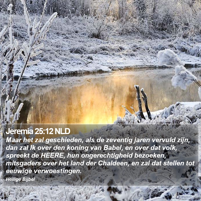 Jeremia 25:12 NLD Bible Study