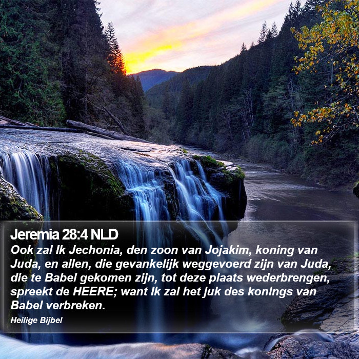 Jeremia 28:4 NLD Bible Study