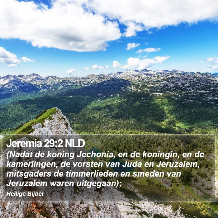 Jeremia 29:2 NLD Bible Study