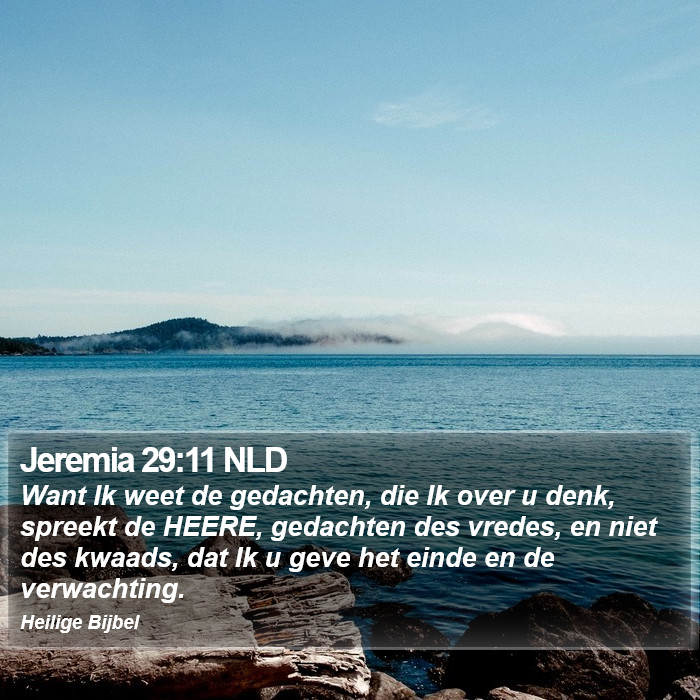 Jeremia 29:11 NLD Bible Study