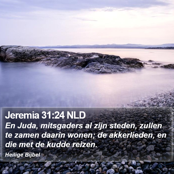 Jeremia 31:24 NLD Bible Study
