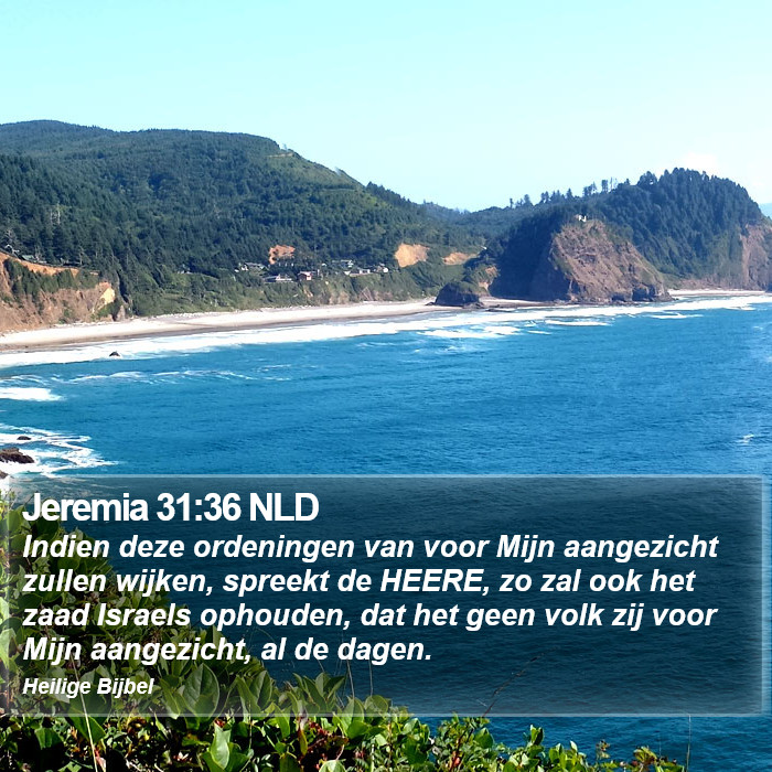Jeremia 31:36 NLD Bible Study