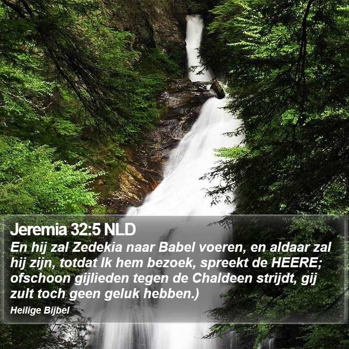 Jeremia 32:5 NLD Bible Study