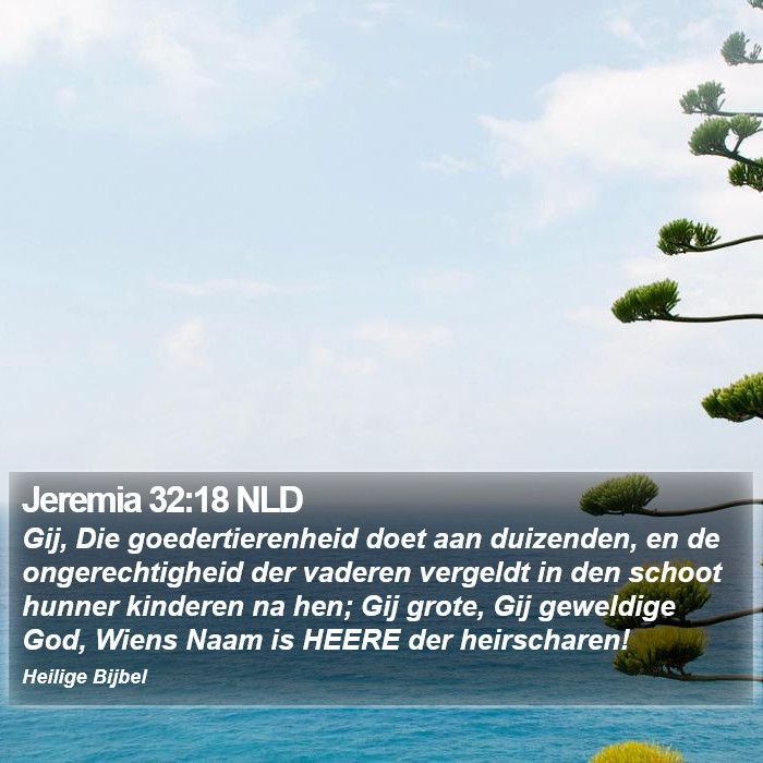 Jeremia 32:18 NLD Bible Study