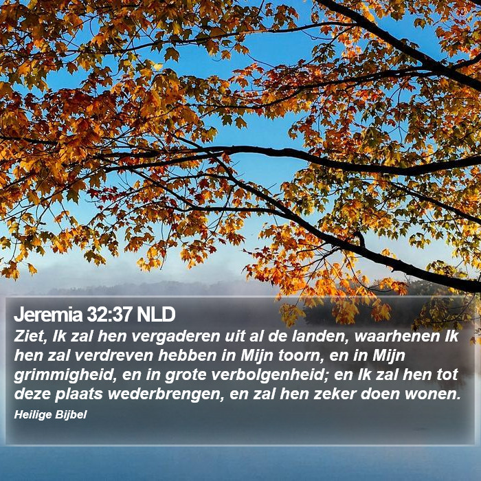 Jeremia 32:37 NLD Bible Study