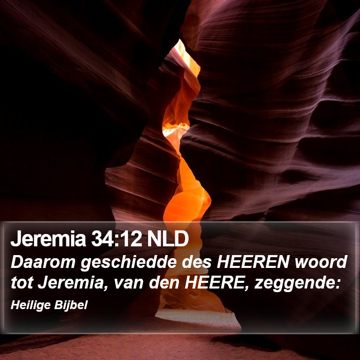 Jeremia 34:12 NLD Bible Study