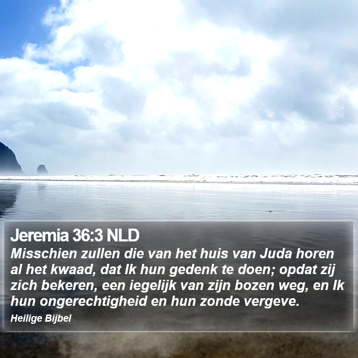 Jeremia 36:3 NLD Bible Study