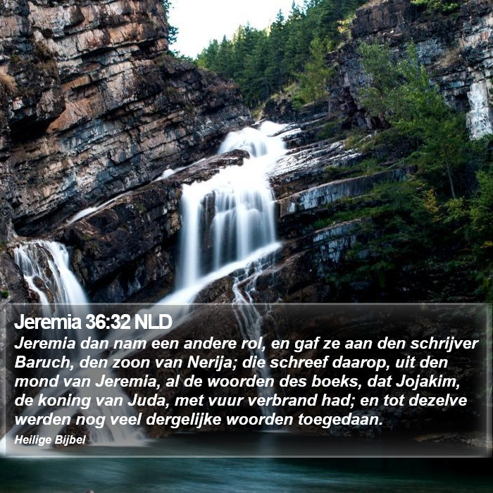 Jeremia 36:32 NLD Bible Study