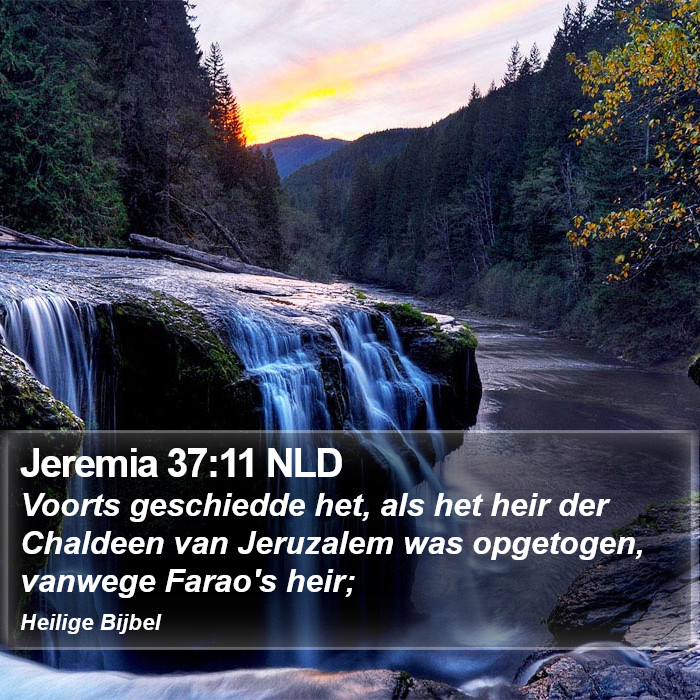 Jeremia 37:11 NLD Bible Study