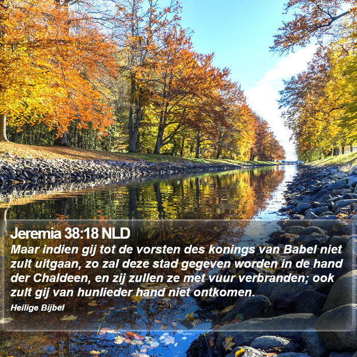 Jeremia 38:18 NLD Bible Study
