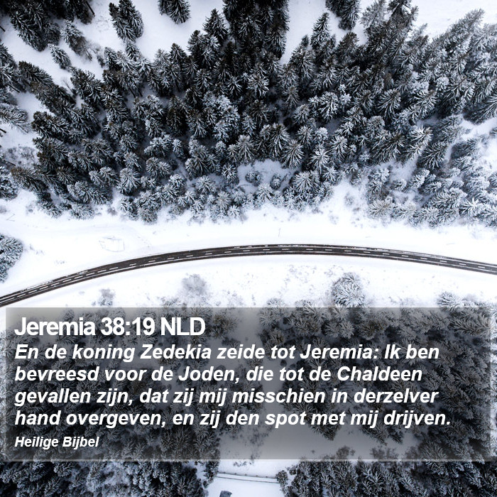 Jeremia 38:19 NLD Bible Study