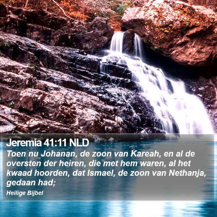 Jeremia 41:11 NLD Bible Study